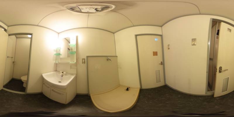 パノラマ画像洗面所