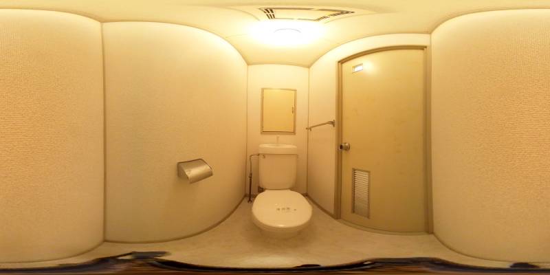パノラマ画像トイレ