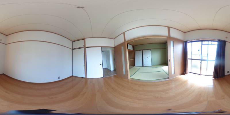 パノラマ画像洋室