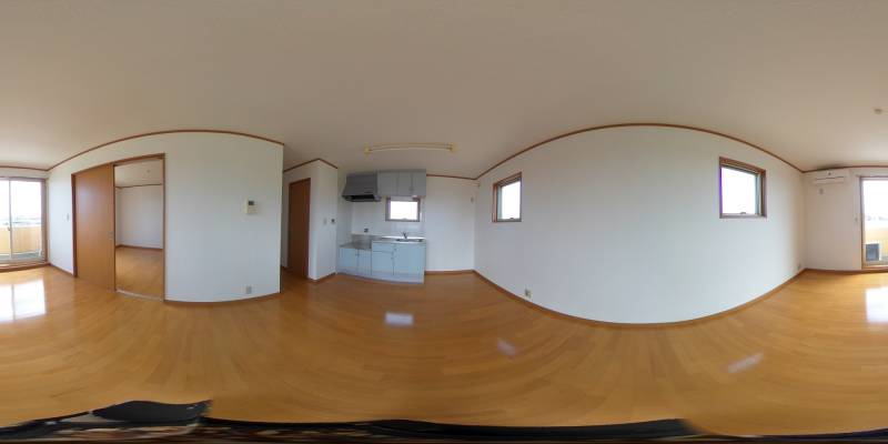 パノラマ画像リビング