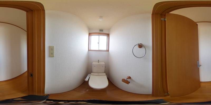 パノラマ画像トイレ