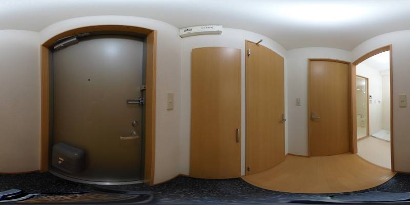 パノラマ画像玄関