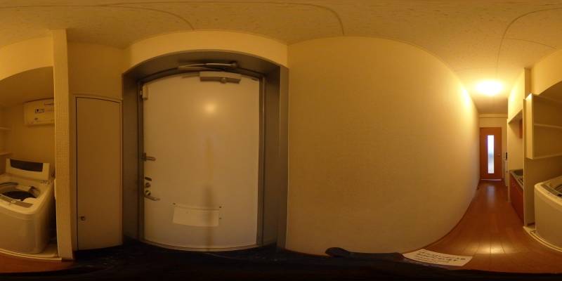 パノラマ画像玄関