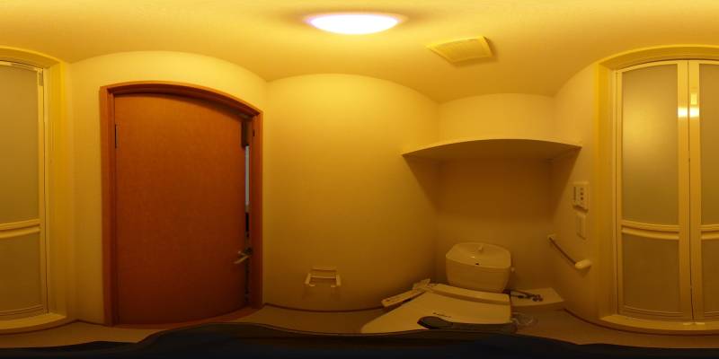 パノラマ画像トイレ