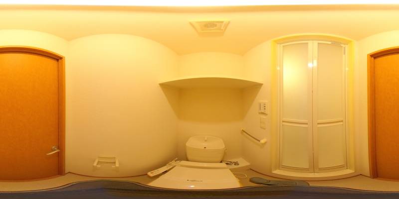 パノラマ画像トイレ