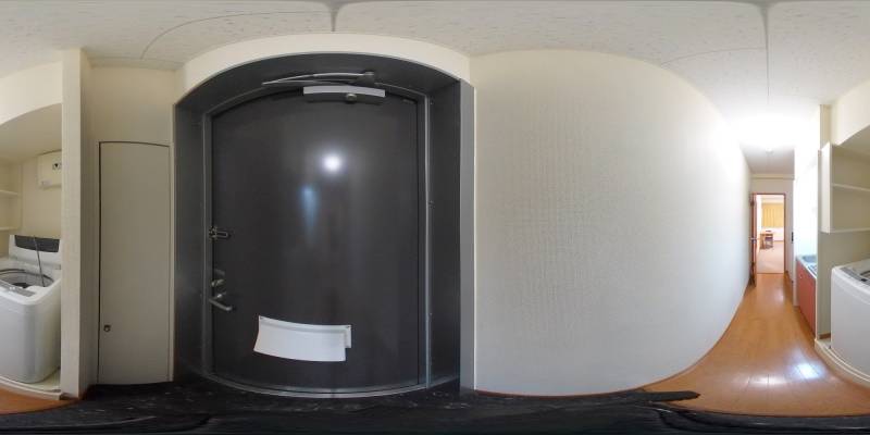 パノラマ画像玄関