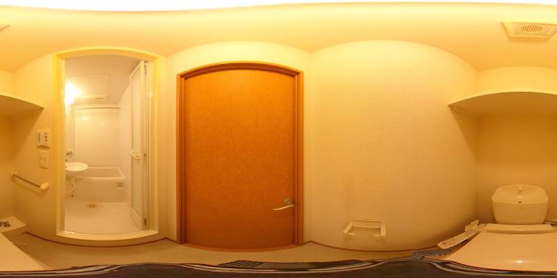 パノラマ画像トイレ