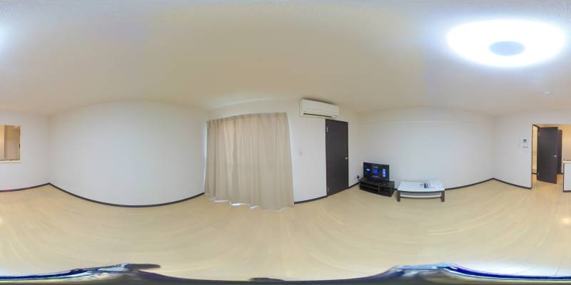 パノラマ画像洋室