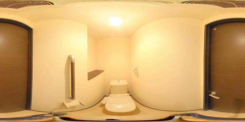 パノラマ画像トイレ