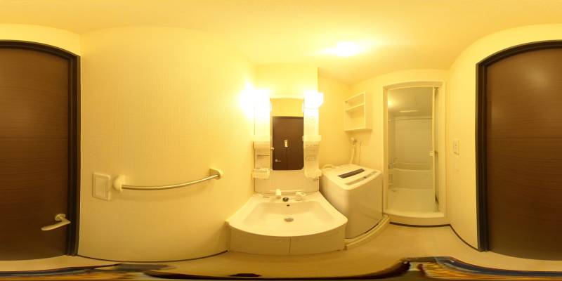 パノラマ画像洗面所