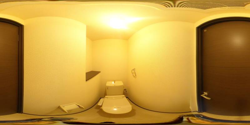 パノラマ画像トイレ