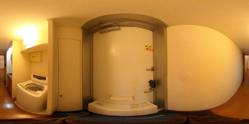 パノラマ画像玄関