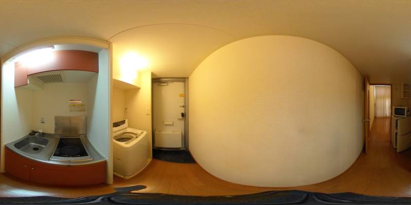 パノラマ画像キッチン