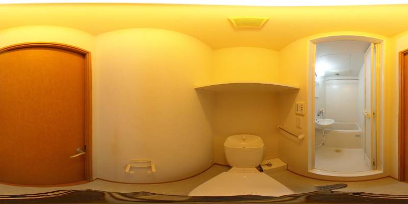 パノラマ画像トイレ