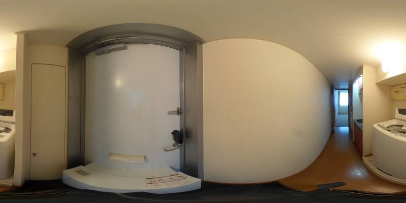 パノラマ画像玄関