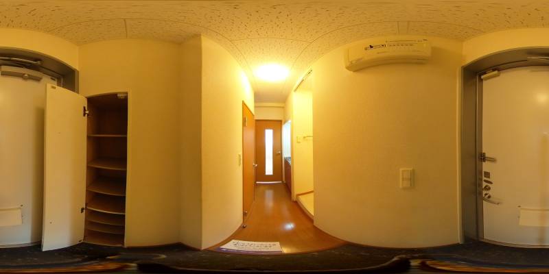 パノラマ画像玄関