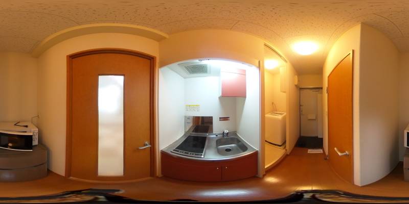 パノラマ画像キッチン