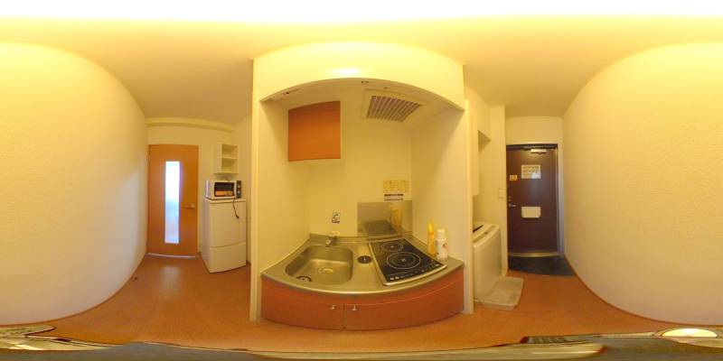 パノラマ画像キッチン