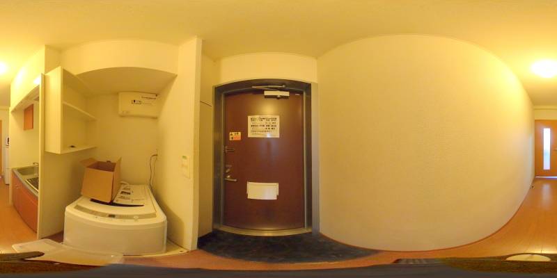 パノラマ画像玄関