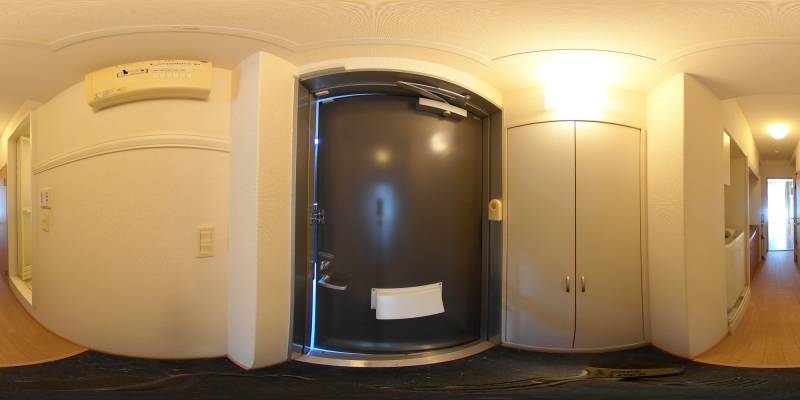 パノラマ画像玄関