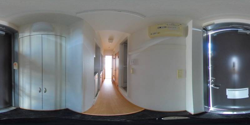 パノラマ画像玄関