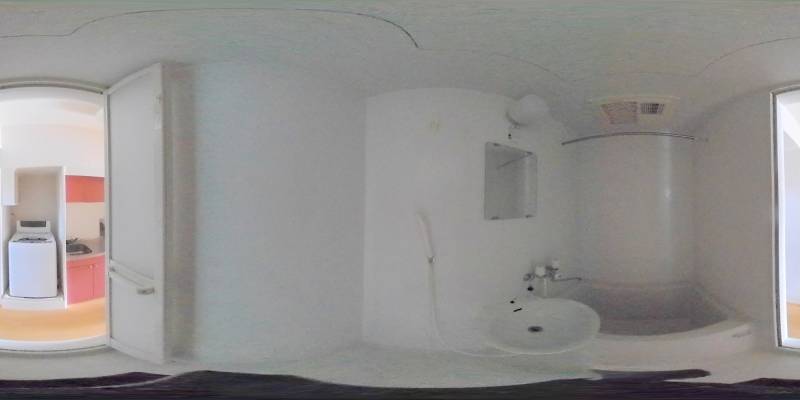 パノラマ画像バスルーム