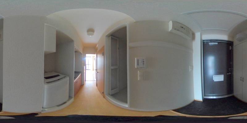 パノラマ画像玄関