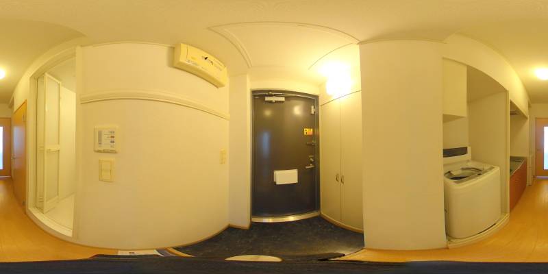 パノラマ画像玄関