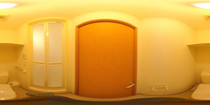 パノラマ画像トイレ