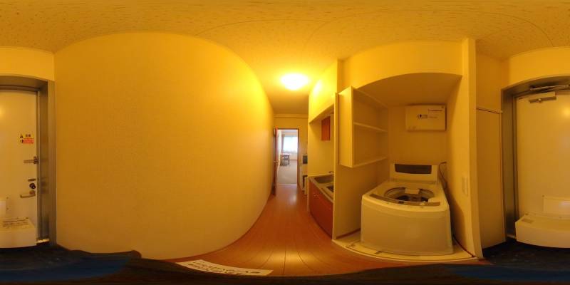 パノラマ画像玄関