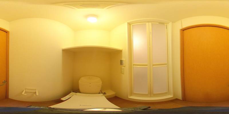 パノラマ画像トイレ