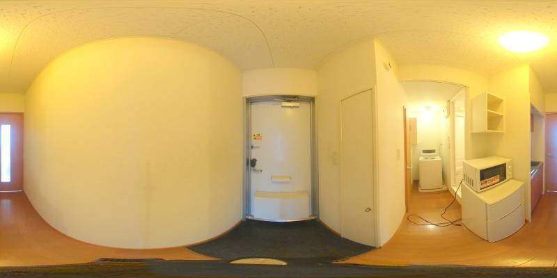 パノラマ画像玄関