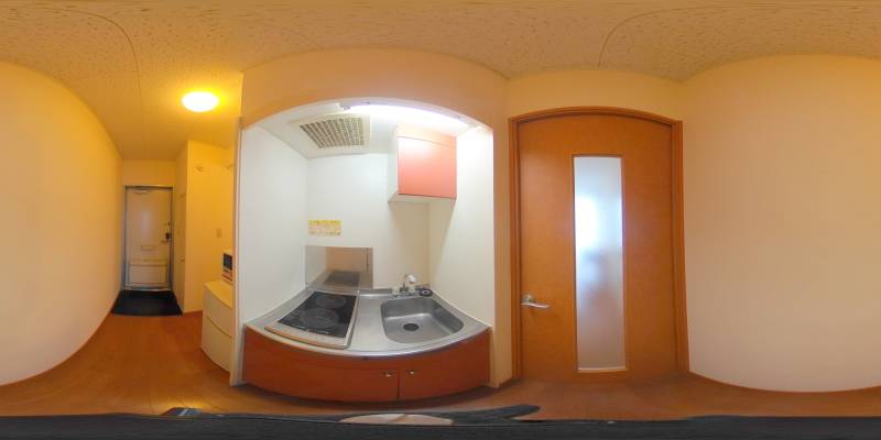 パノラマ画像キッチン