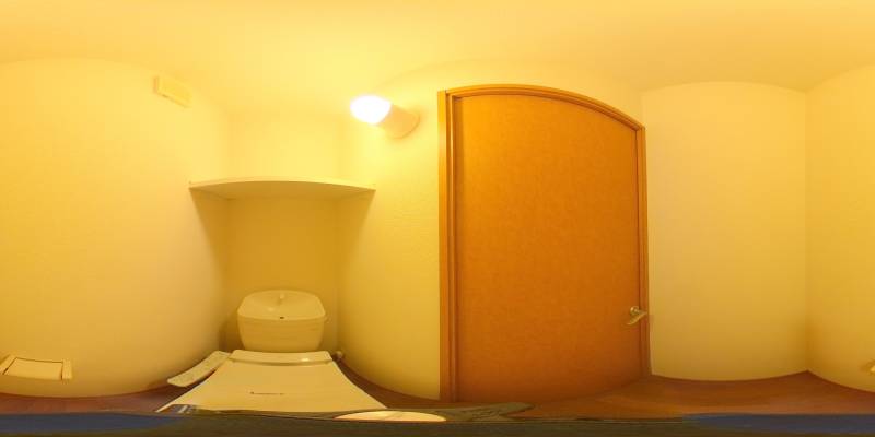 パノラマ画像トイレ