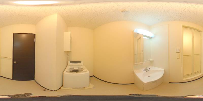 パノラマ画像洗面所