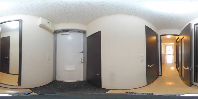 パノラマ画像玄関