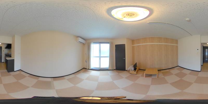 パノラマ画像洋室