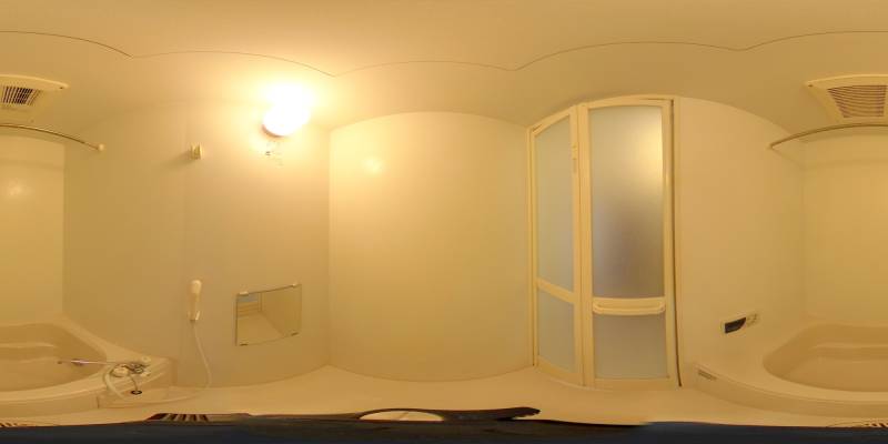 パノラマ画像バスルーム