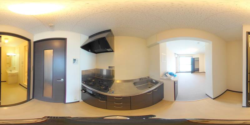 パノラマ画像キッチン