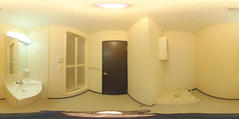 パノラマ画像洗面所