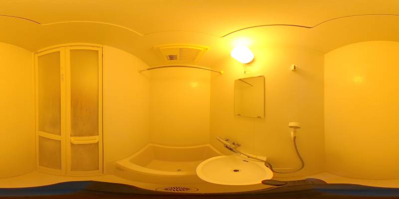 パノラマ画像バスルーム