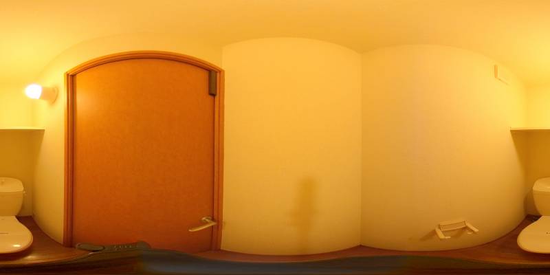 パノラマ画像トイレ