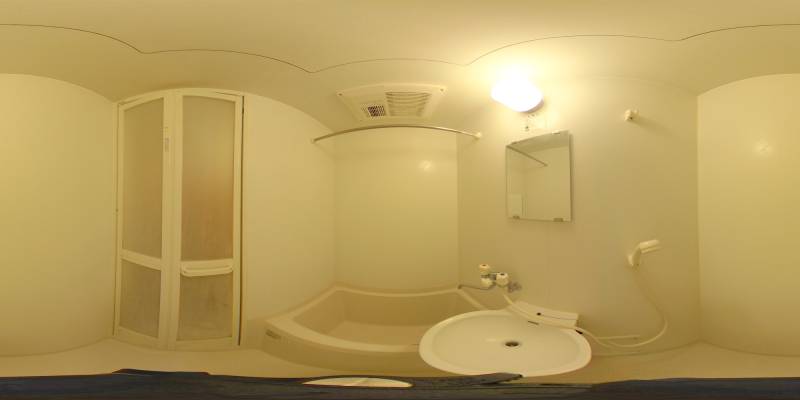 パノラマ画像バスルーム