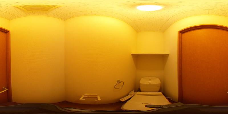 パノラマ画像トイレ