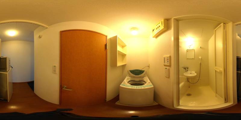 パノラマ画像洗面所