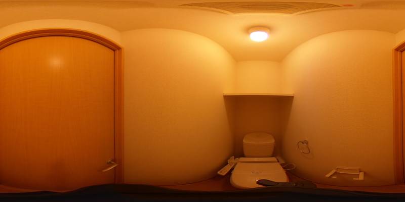 パノラマ画像トイレ