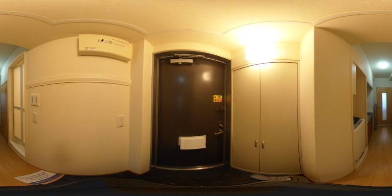 パノラマ画像玄関