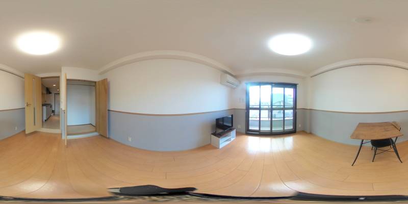 パノラマ画像洋室