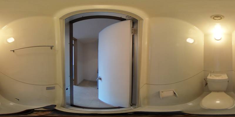 パノラマ画像トイレ