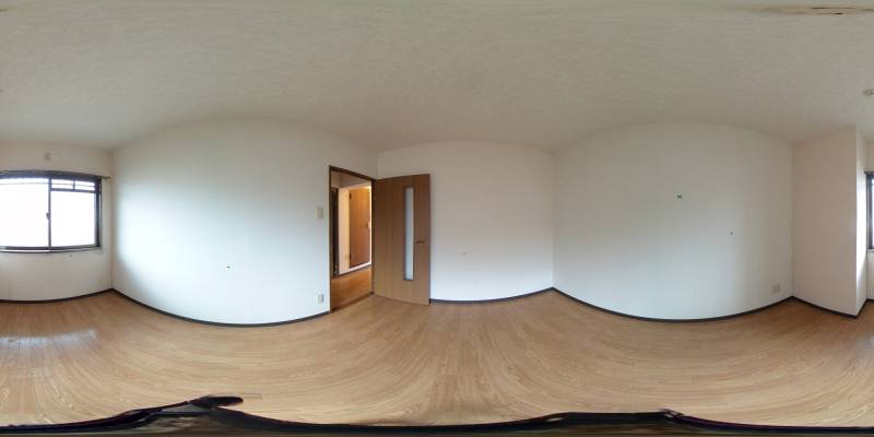 パノラマ画像洋室